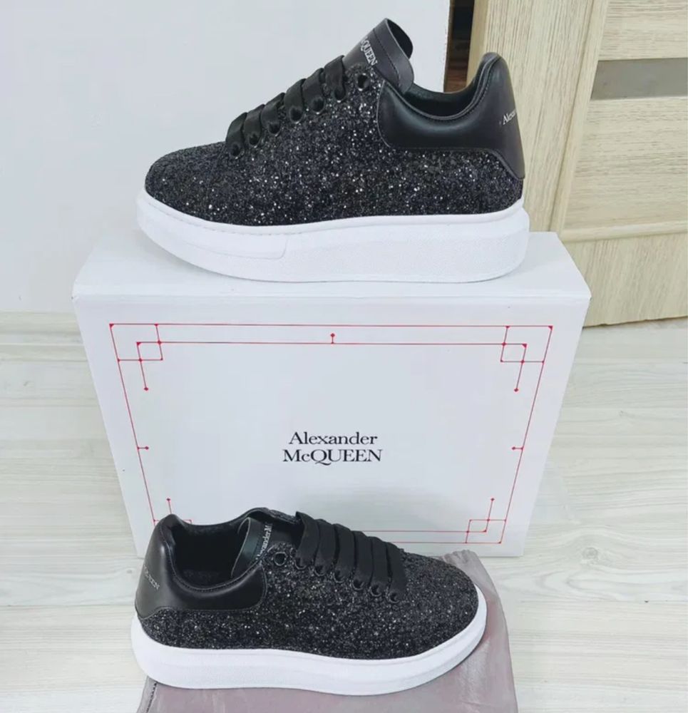 Adidasi Alexander Mcqueen cu sclipici GLITTER