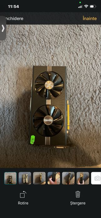 Placa video rx 580 4 gb