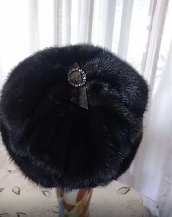 Норковая шуба и норковая шапка