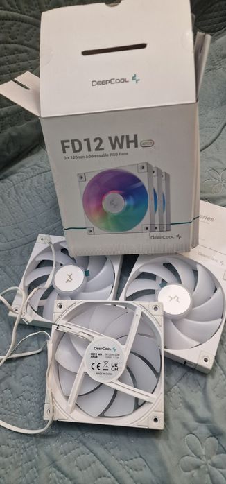 Fan куллер Вентиляторы DeepCool FD12 WH