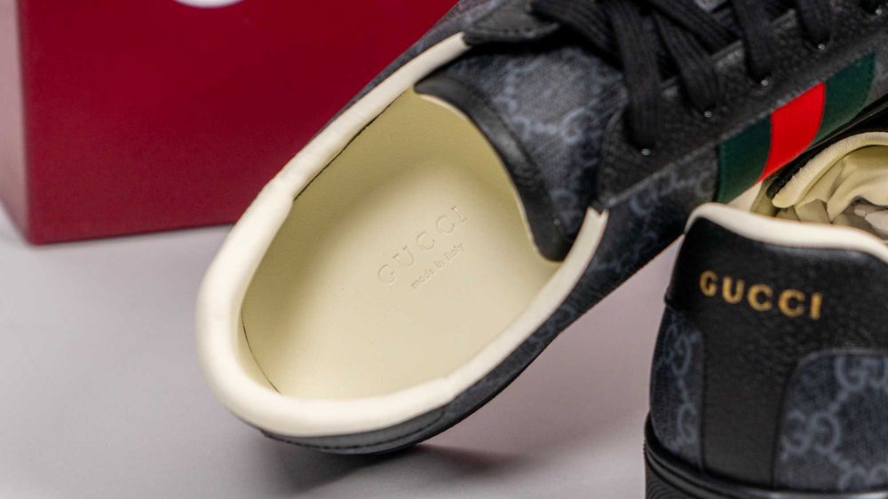 Обувки Gucci Ace sneaker with Web