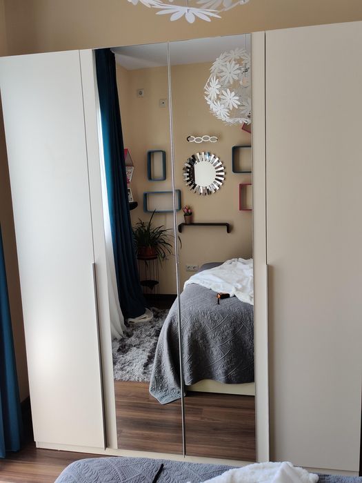 [Запазена] Комплект гардероб и спалня с матрак