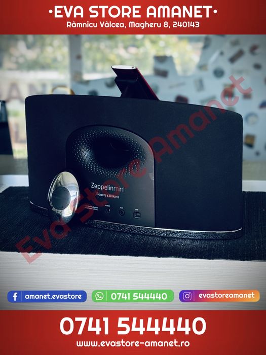 Boxa activa High-End Bowers & Wilkins Zeppelin Mini iPod Nano AUX