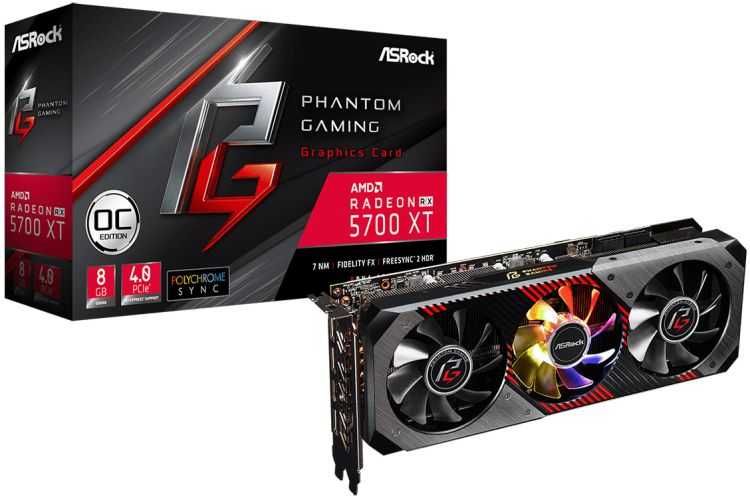 Видеокарта PCI-E Asrock AMD Radeon RX 5700 XT