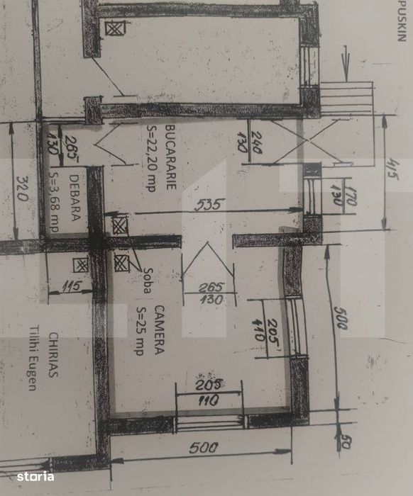 Casa cuplata, 51 mp utili+29mp teren pentru garaj, curte comuna, zona