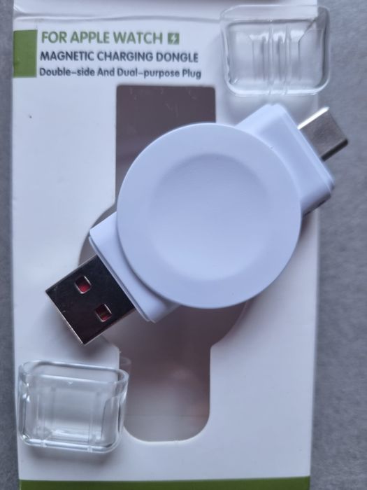 Încărcător iwatch tip breloc sau Curea iwatch 6, 5,4,3 din piele