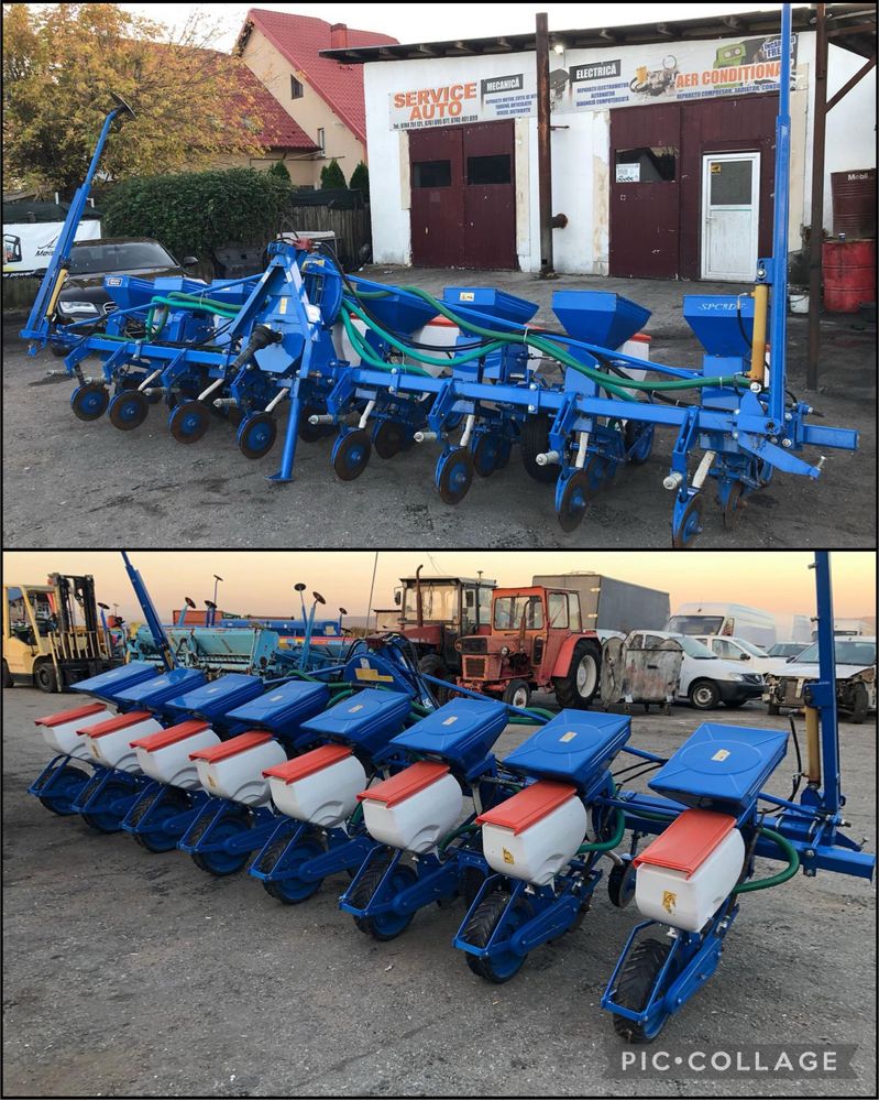 Piese. Semanatoare de porumb SPC6 SPC4 cu dublu discuri si fertilizare