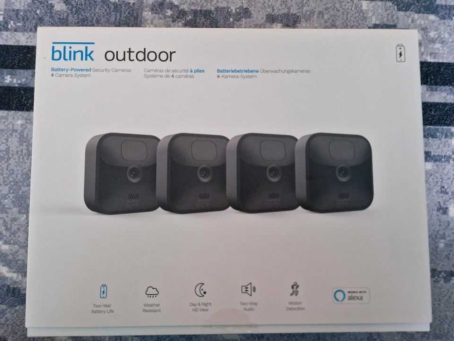 Sistem supraveghere Blink Outdoor 4 Camera System | Nou . Sigilat