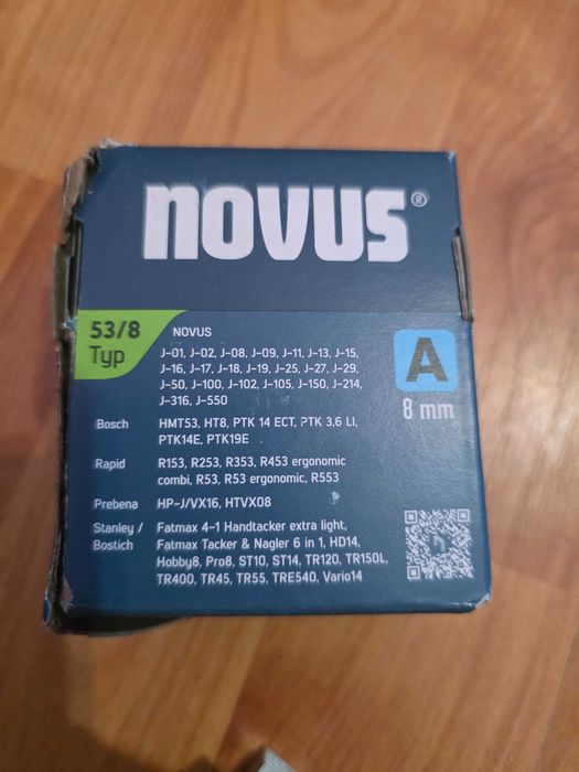 Capse Novus din sârmă subțire Tip A 53/8mm