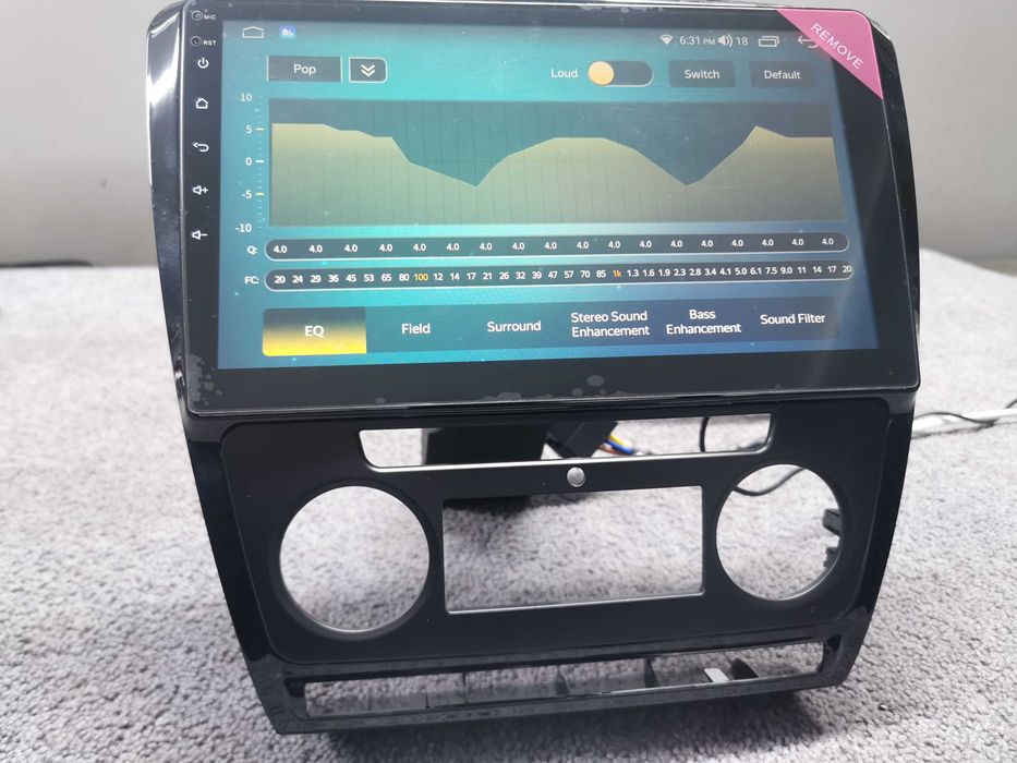 Navigatie Skoda Octavia 2 2007-2014 QLED 4/64gb octacore