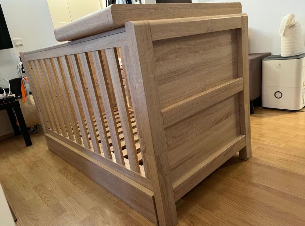 Patut copii tutti bambini oak si saltea cocos