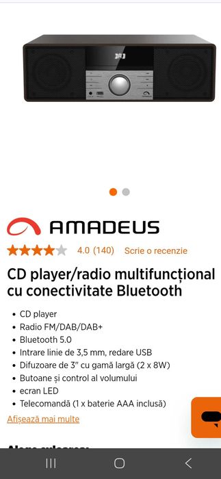Vand Radio amadeus