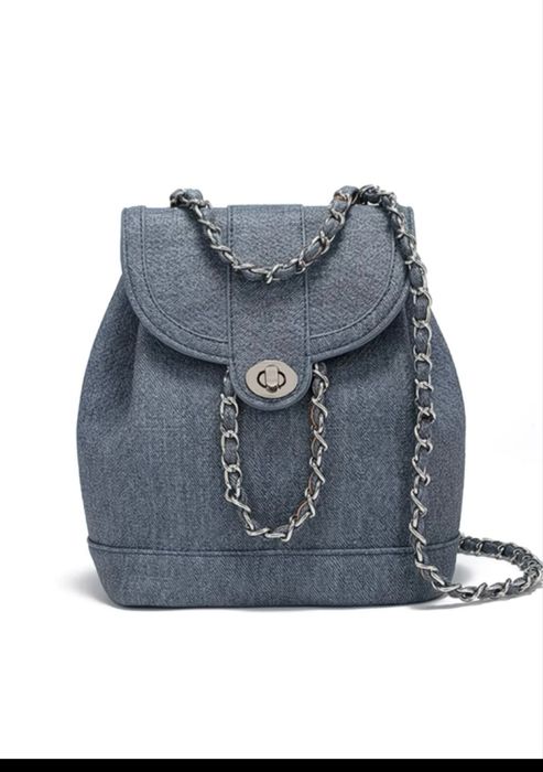 Стильный джинсовый рюкзак