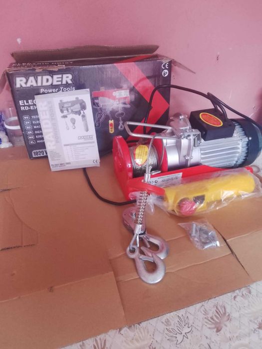 Продавам: електрическа лебедка Raider electric hoist RD-EH02