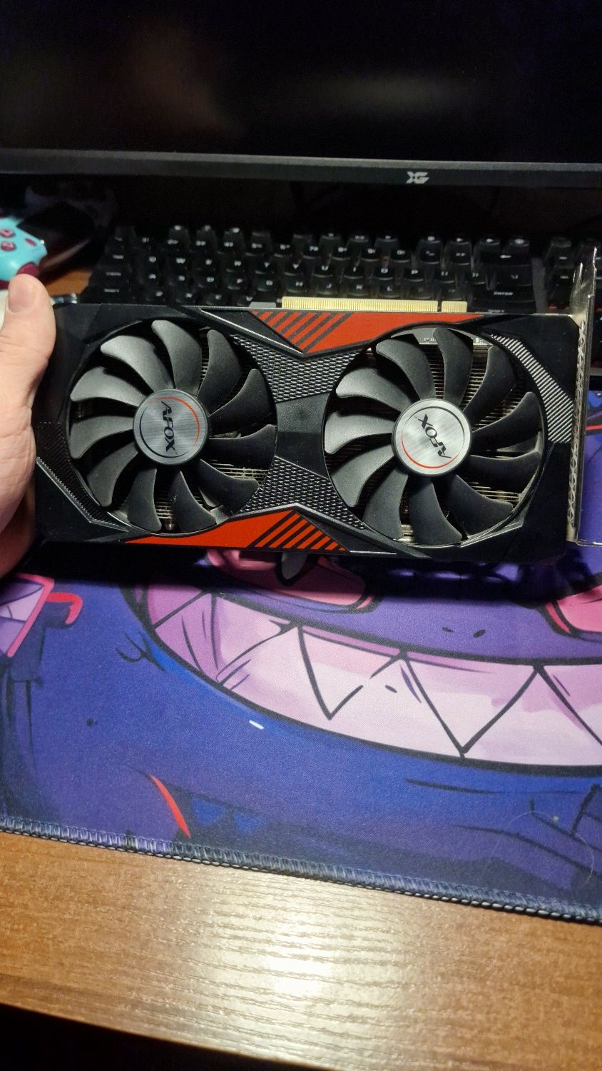 Видео кратаAFOX RTX 3060ti DDR6 3192MB