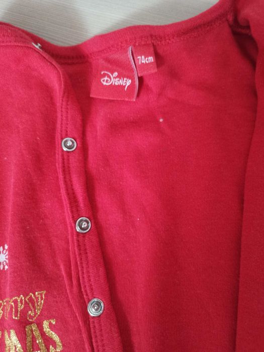 Salopeta+rochita+2 Body-uri mărimea 74