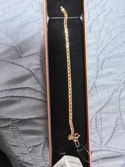 Золотой браслет новый