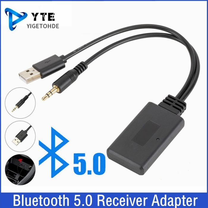 Adaptor Bluetooth 5.0 cu mufă Usb si Auxiliar