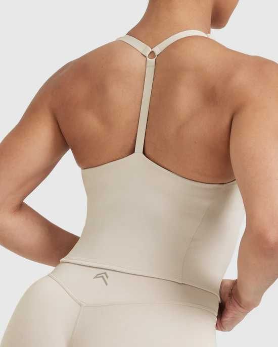 Скъсен спортен топ Oner Active Timeless Square Neck Mid Vest