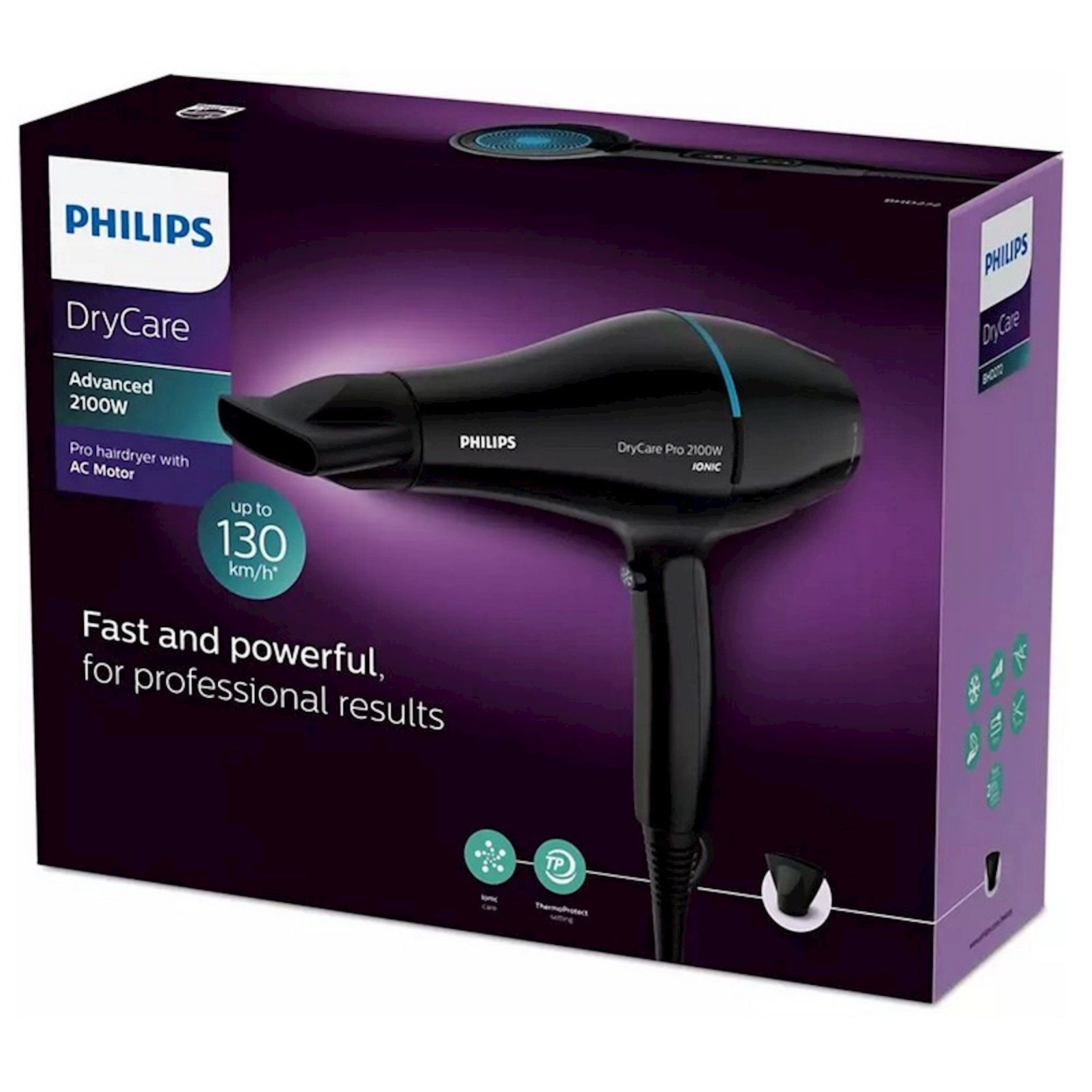 Профессиональний и домашний фен для волос Philips bhd272