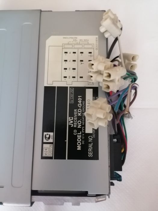 CD receiver   JVC