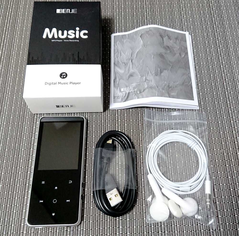 BENJIE K11 8G MP3 Player, impermeabil, kit complet