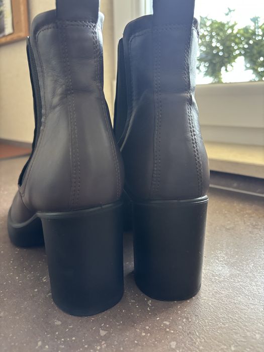 Botine dama din piele ,Ecco