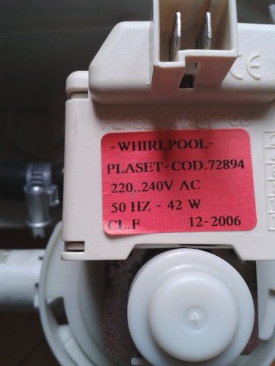 Миялна Whirlpool на части