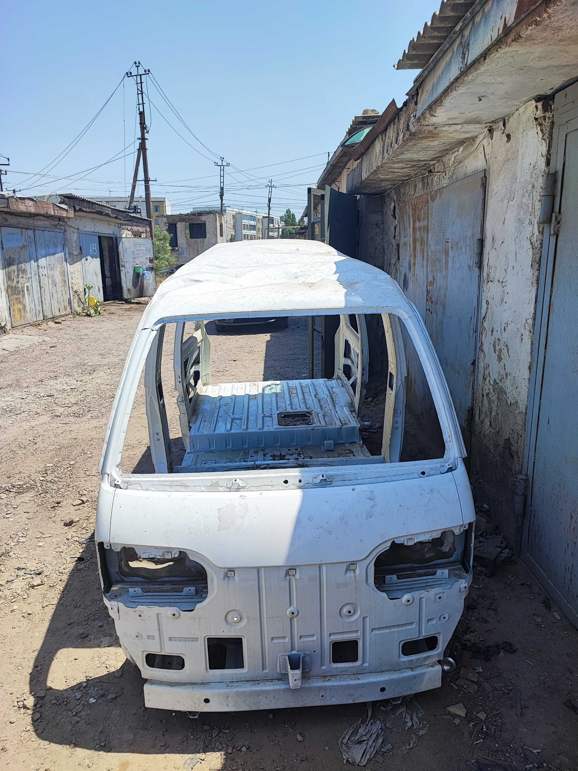 Кузов Дамас 2 авария боган