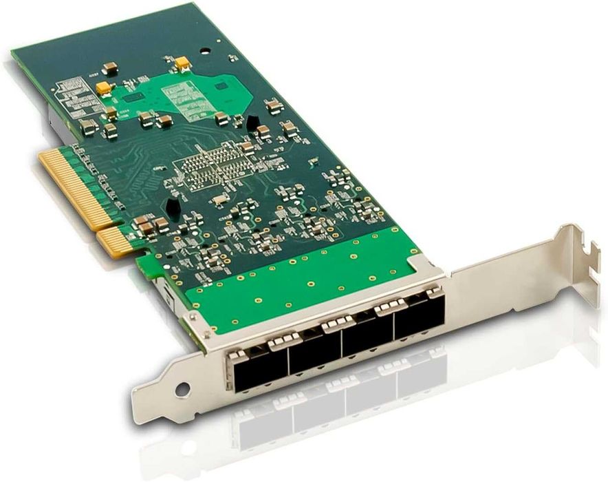 Placă rețea XWYWX 10Gb PCIe 3.0 X8 4*SFP+ Port NIC,Intel X710-BM1