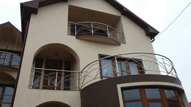 Balustrade din inox