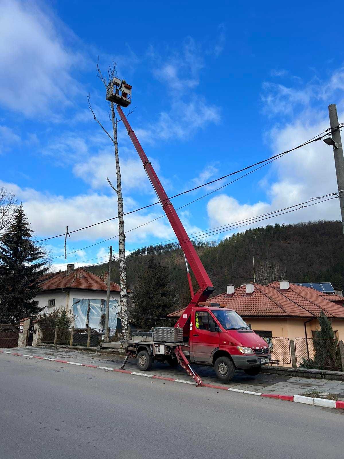 Автовишка под наем вишки до 27м.