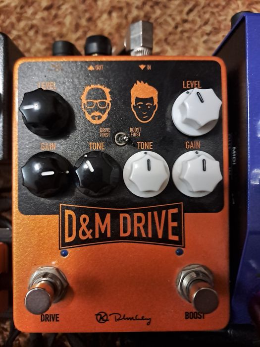 Pedală Boost + Overdrive Keeley Electronics D&M Drive