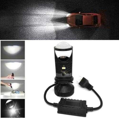 Комплект лупи Bi Led H4, Лед крушки H4 LED