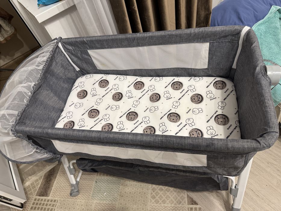 Манеж кровать 0-12мес