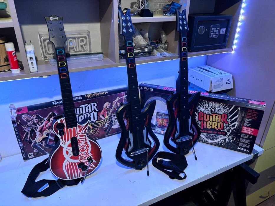 Chitara Guitar Hero Aerosmith Warriors of Rock PS3 Xbox 360