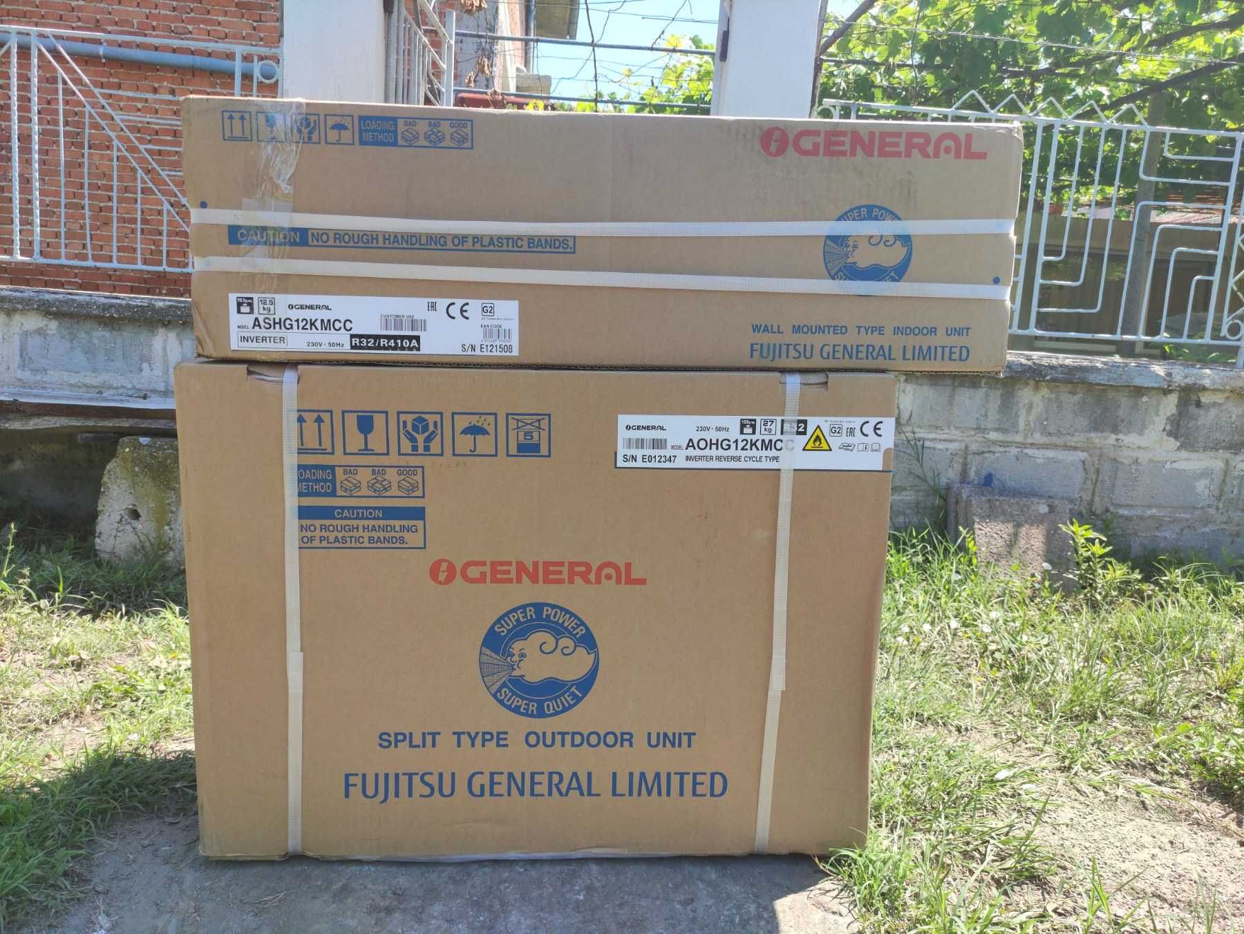 Fujitsu General ASHG09KMCE/AOHG09KMCC с включен монтаж