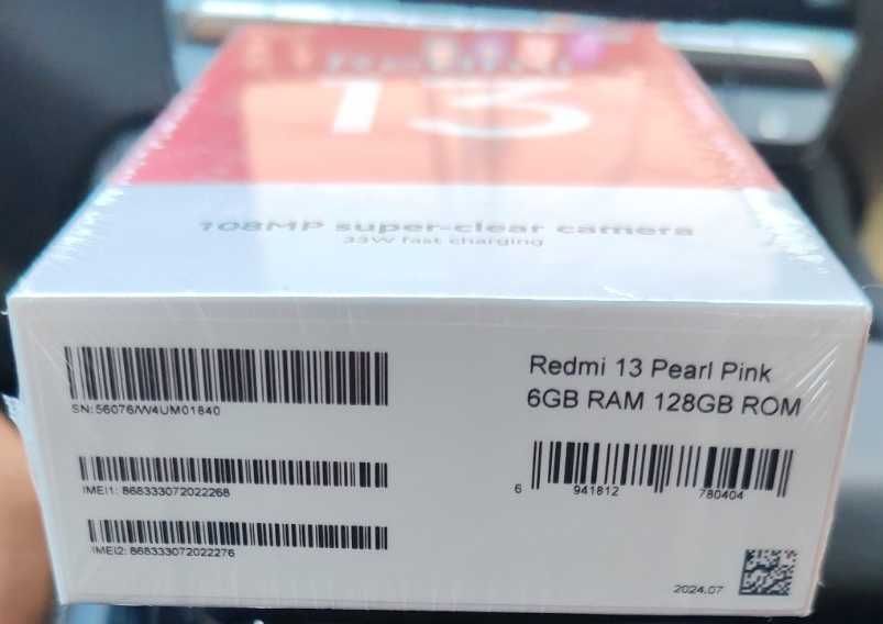 XIAOMI Redmi 13 RAM 6GB / 128GB,   с гаранция 18 месеца