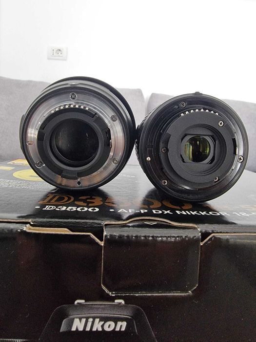 Nikon D3500 + 35mm f1.8 + accesorii