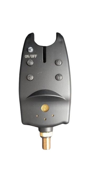 Стойка за дънен риболов, три сигнализатора и три светещи обтегача