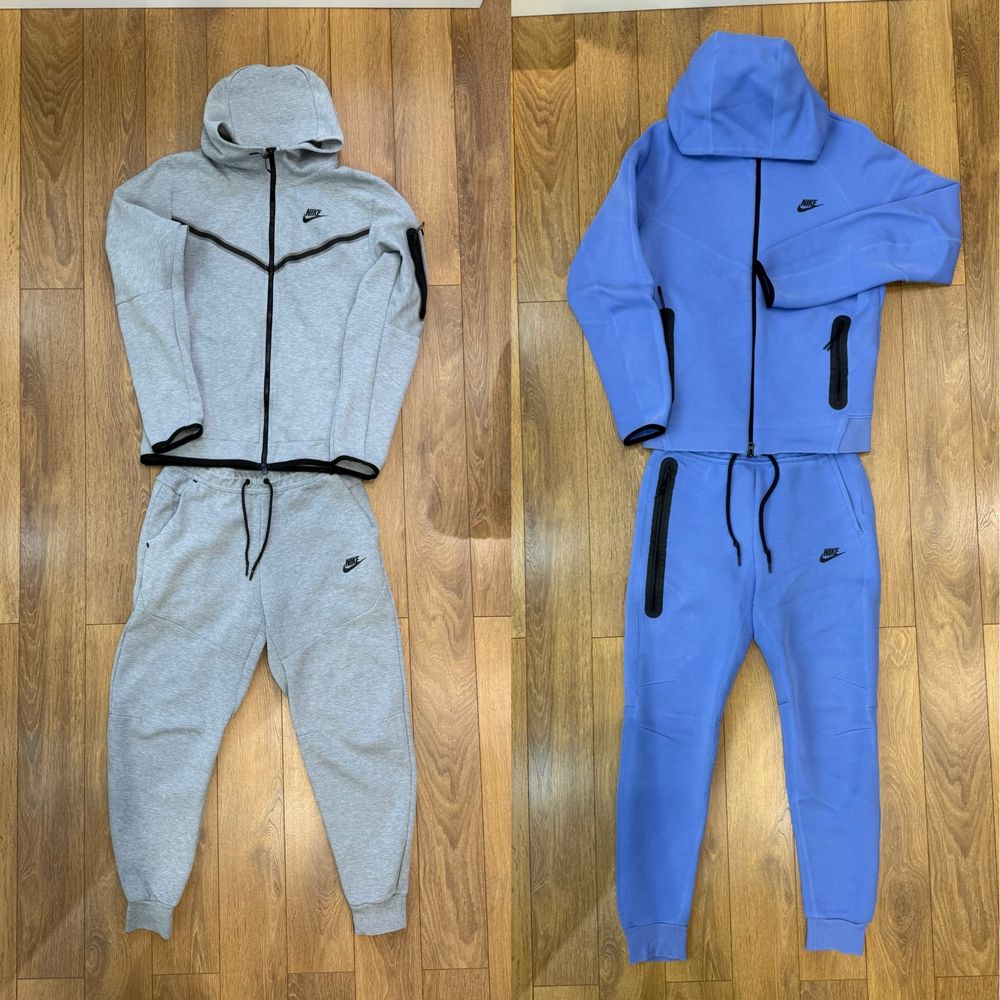 Nike Tech Fleece комплекти – Сив (S) и Син (M)