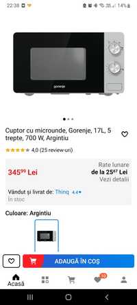 Cuptor cu microunde Gorenje nou