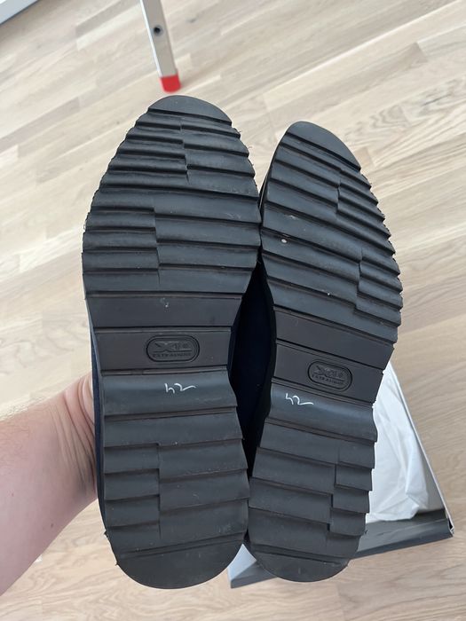 Espadrile loafers scarpi mocasini noi barbati piele 42