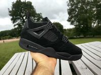 Adidasi Nike Air Jordan 4 Retro Black l Produs NOU 2024 Baieti Unisex