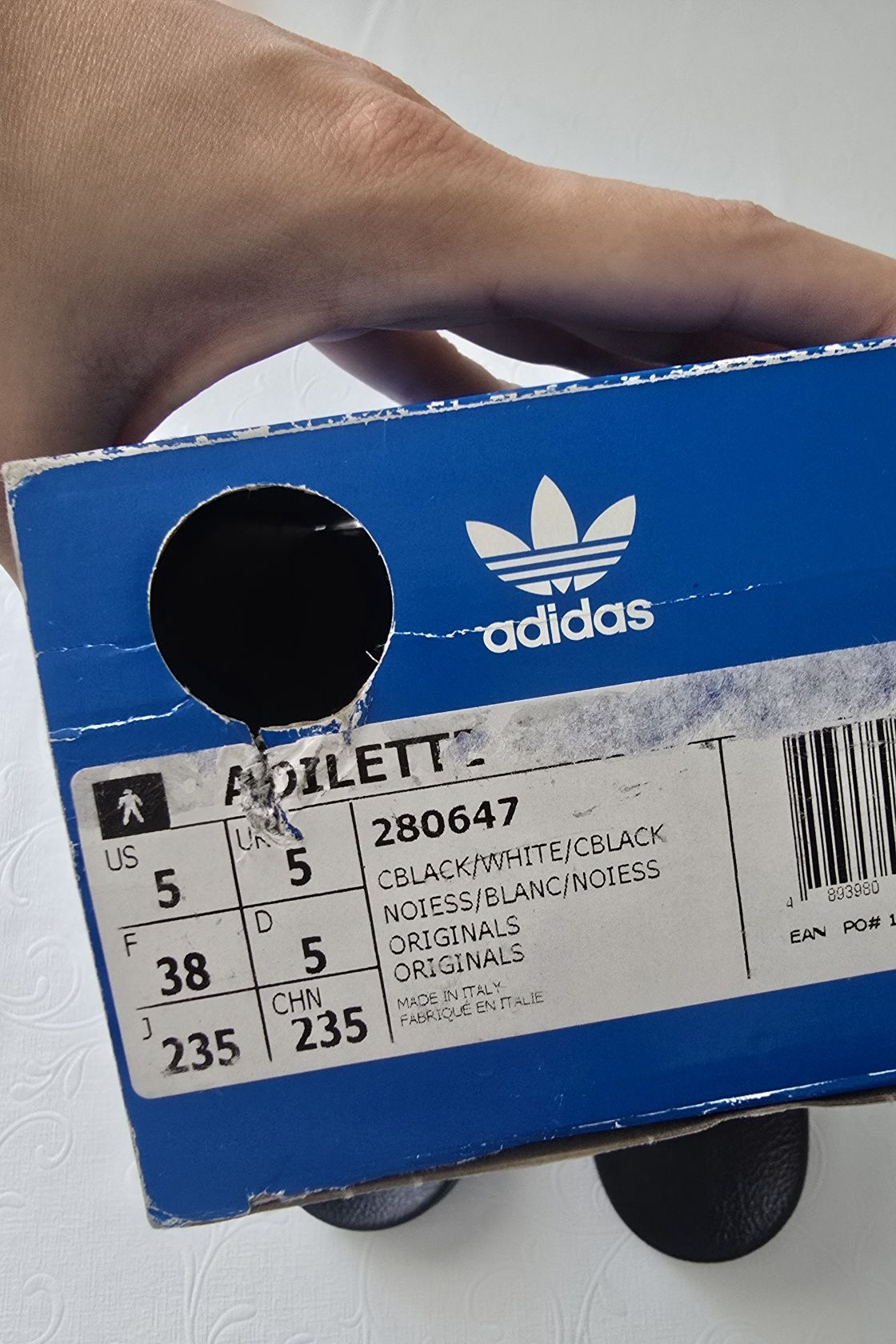 Чехли Adidas Adilette, 38 номер