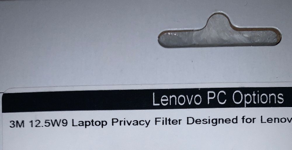 Filtru confidentialitate 3M laptop 12.5"W9 LENOVO NOU SIGILAT nuHP IBM