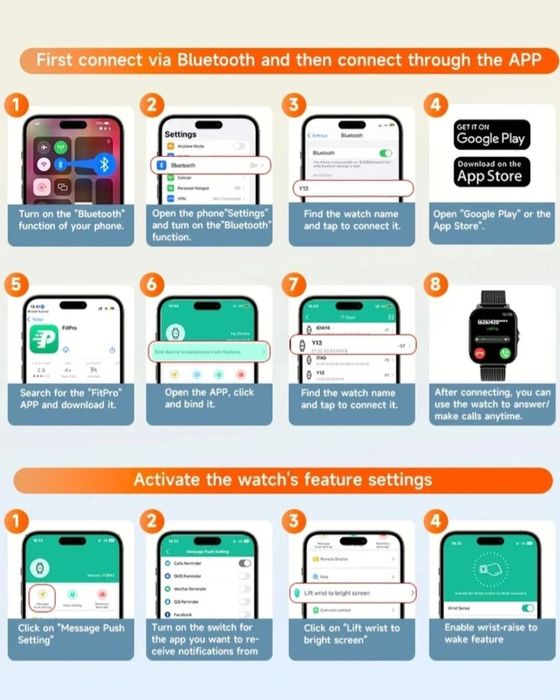 SmartWatch copie AppleWatch pret foarte avantajos in 4 culori