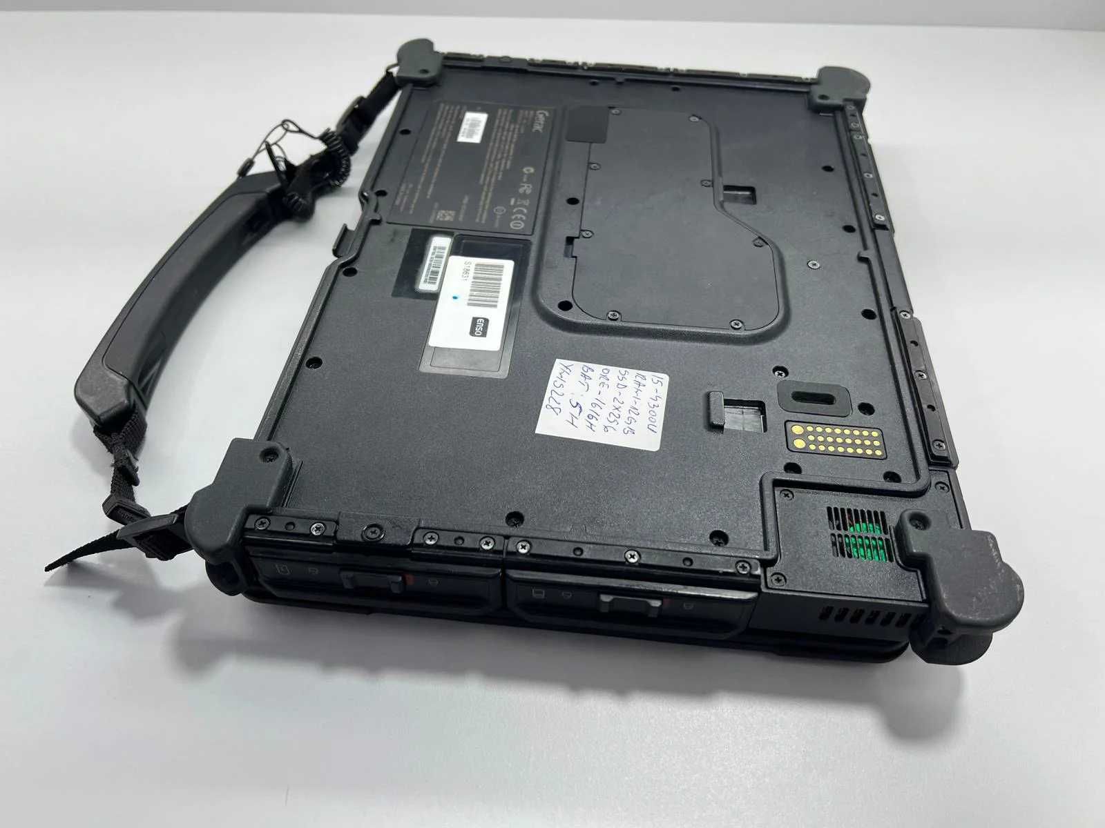 Laptop SH GETAC Fully Rugged i5-4300U 2x SSD 256Gb M2 12GB Ram Touch