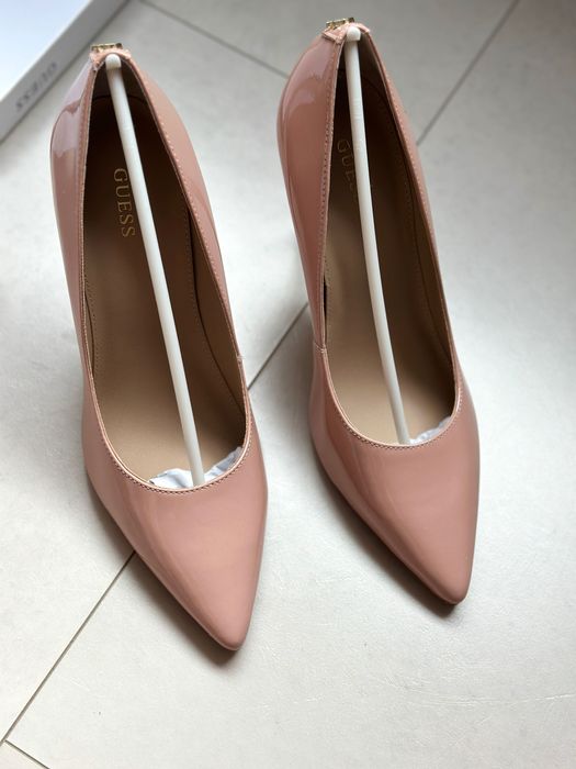 Обувки на ток Guess, размер 40 - розови, лачени