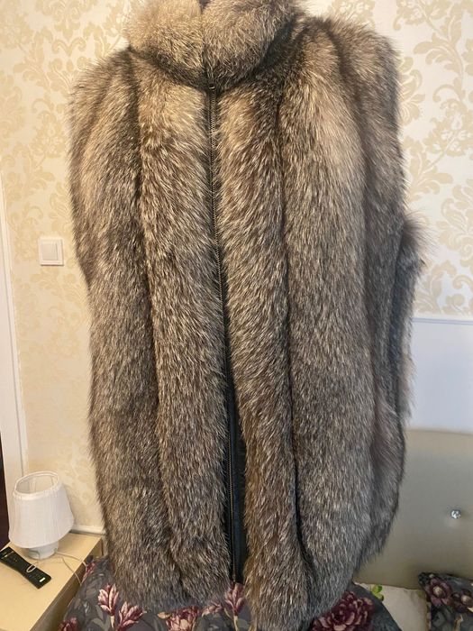 Vesta din blana naturala,marimea L